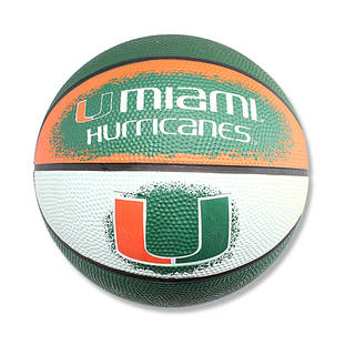 Spalding Miami Hurricanes 7-inch Mini Basketball