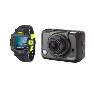 Coleman Bravo2 1080p High Definition Sports/ Action/ Helmet Camera with LCD Watch and Wi-fi