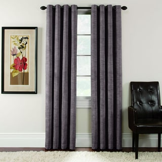Antique Velvet Blackout Grommet-top 84-inch Curtain Panel Pair