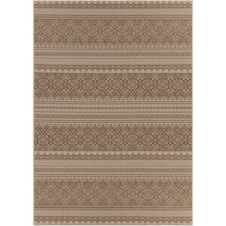 Artist's Loom Indoor/Outdoor Transitional Oriental Rug (3'11 x 5'7)