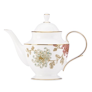 Lenox Marchesa Painted Camellia Teapot