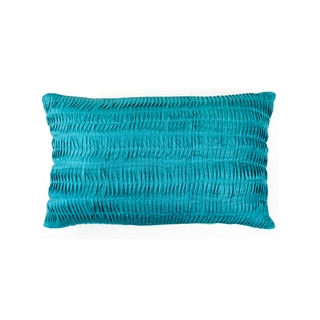 Trendsage Shell Teal Decorative Accent Pillow