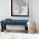 Scarlette Tufted Fabric Ottoman Bench by Christopher Knight Home - Thumbnail 14