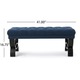 Scarlette Tufted Fabric Ottoman Bench by Christopher Knight Home - Thumbnail 15