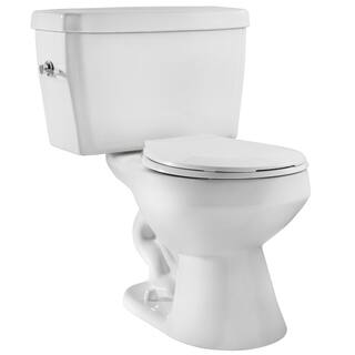 Niagara EcoLogic White 1.6 GPF Round Bowl and Tank Toilet Combo