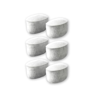 Calphalon Replacement Charcoal Water Filters for Calphalon Coffee Machines (Set of 6)