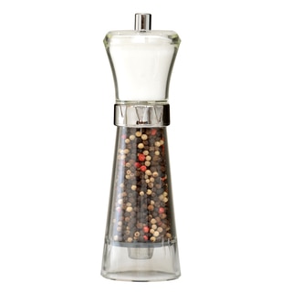 Acrylic Salt Shaker and Pepper Grinder Combo