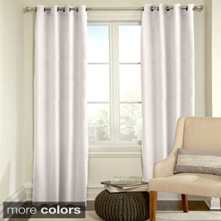 Grand Luxe Payton Grommet Top Curtain Panel