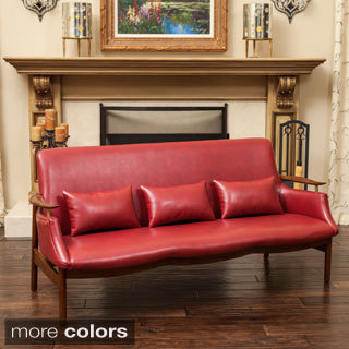 Bridgeport Wood Frame Sofa by Christopher Knight Home