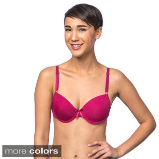 24/7 Frenzy Women's Jacquard Demi-cup Bra (Pack of 6)