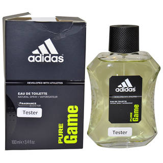 Adidas Pure Game Men's 3.4-ounce Eau de Toilette Spray (Tester)
