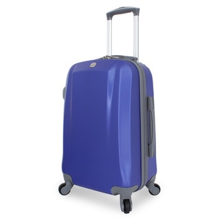 SwissGear Blue 19-inch Hardside Spinner Carry-on Suitcase