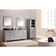 Avanity Modero Double Vanity Combo in Chilled Grey - Thumbnail 3