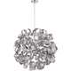 Quoize 12-light Ribbon Curled Steel Large Pendant