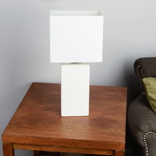 Delano Mt. Carmel Leather 1-light Table Lamp