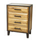 Luna Acacia Wood 4-drawer Chest by Christopher Knight Home - Thumbnail 1