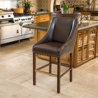 Christopher Knight Home James Bonded Leather Counter Stool