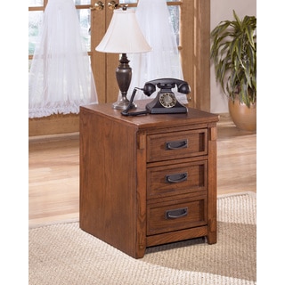 Signature Design by Ashley Cross Island Brown File Cabinet