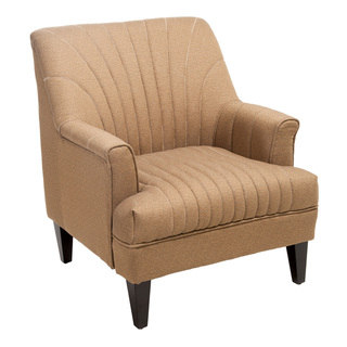 Clifton Channel Back Club Chair by Christopher Knight Home