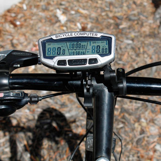 Gearonic LCD Mountable Bike Bicycle Cycling Computer Odometer Speedometer