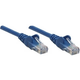 Intellinet Patch Cable, Cat5e, UTP, 10', Blue