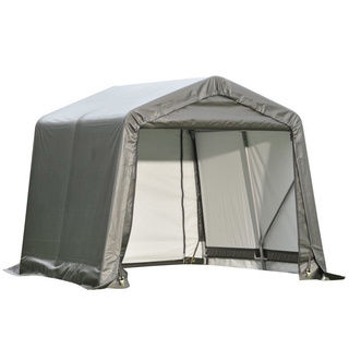 Shelterlogic Outdoor Garage Automotive/ Boat Grey 12 x 10-foot Storage Shed