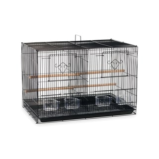 Prevue Pet Products Black Divided Flight Cage