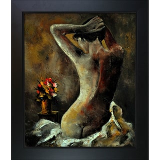 Pol Ledent 'Nude 452110' Framed Fine Art Print