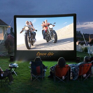 Open Air Cinema 16 x 9 ft. 1080 HD Inflatable Movie Screen System
