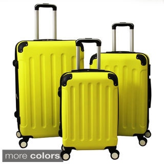 World Traveler Madison 3-piece Hardside Spinner Wheels Luggage Set