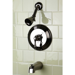 Black Nickel Pressure Balanced Tub and Shower Faucet