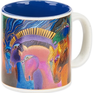 Laurel Burch Artistic Mug Collection-Wild Horses Of Fire