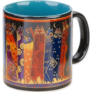 Laurel Burch Artistic Mug Collection-Santa Fe Felines