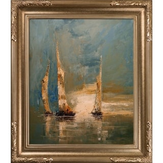 Justyna Kopania 'Boats' Framed Fine Art Print