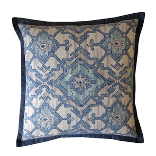 Jiti Blue Pharoah Pattern Cotton Pillow