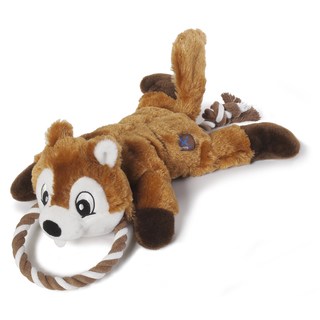 Charming Pet Products Ropez Gone Wild Chipmunk Dog Toy