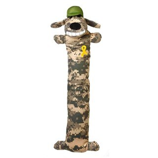 Multipet Support Our Troops Loofa Camo Dog Toy
