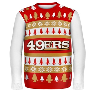 Forever Collectibles NFL San Francisco 49ers One Too Many Ugly Sweater