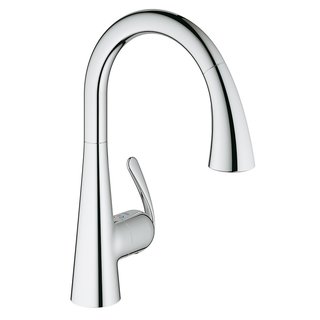 Grohe Starlight Chrome Ludylux 3 Cafe Ladylux OHM Sink Pull-out Spray Kitchen Faucet