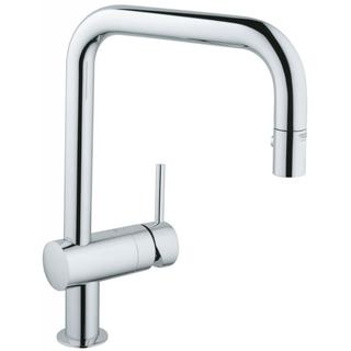 Grohe Starlight Chrome Minta Dual Pull-down Spray Kitchen Faucet