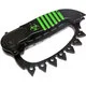 8.5" Zombie War Green Red or Yellow Spring Assisted Knife with Belt Clip - Thumbnail 3