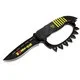 8.5" Zombie War Green Red or Yellow Spring Assisted Knife with Belt Clip - Thumbnail 2