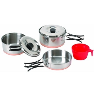 Stansport Single-person Stainless Steel Cook Set