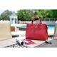 Dasein Slim, Rolled Handle/ Removable Strap Briefcase Satchel Handbag - Thumbnail 8