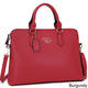 Dasein Slim, Rolled Handle/ Removable Strap Briefcase Satchel Handbag - Thumbnail 16