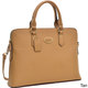 Dasein Slim, Rolled Handle/ Removable Strap Briefcase Satchel Handbag - Thumbnail 12