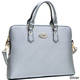 Dasein Slim, Rolled Handle/ Removable Strap Briefcase Satchel Handbag - Thumbnail 17