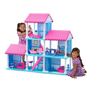 American Plastic Toys Fashion Doll Delightful Dollhouse