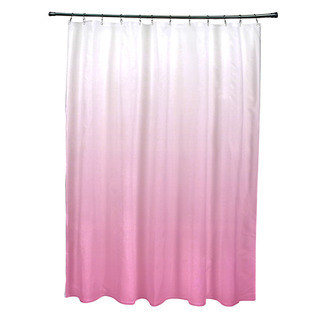 71 x 74-inch Fuchsia Ombre Shower Curtain