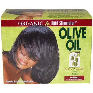 Organix Root Stimulator Anti-Frizz Olive Oil 6-ounce Glossing Polisher